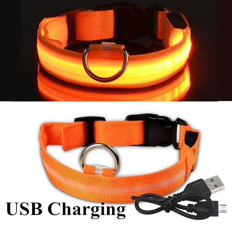 LED Glowing Collar For Pets