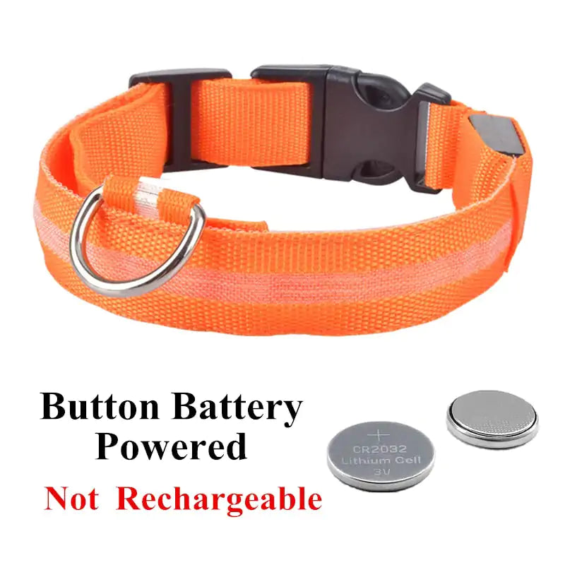 LED Glowing Collar For Pets