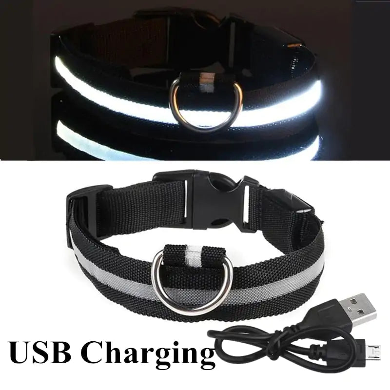 LED Glowing Collar For Pets