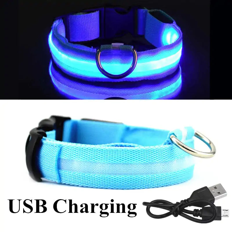 LED Glowing Collar For Pets