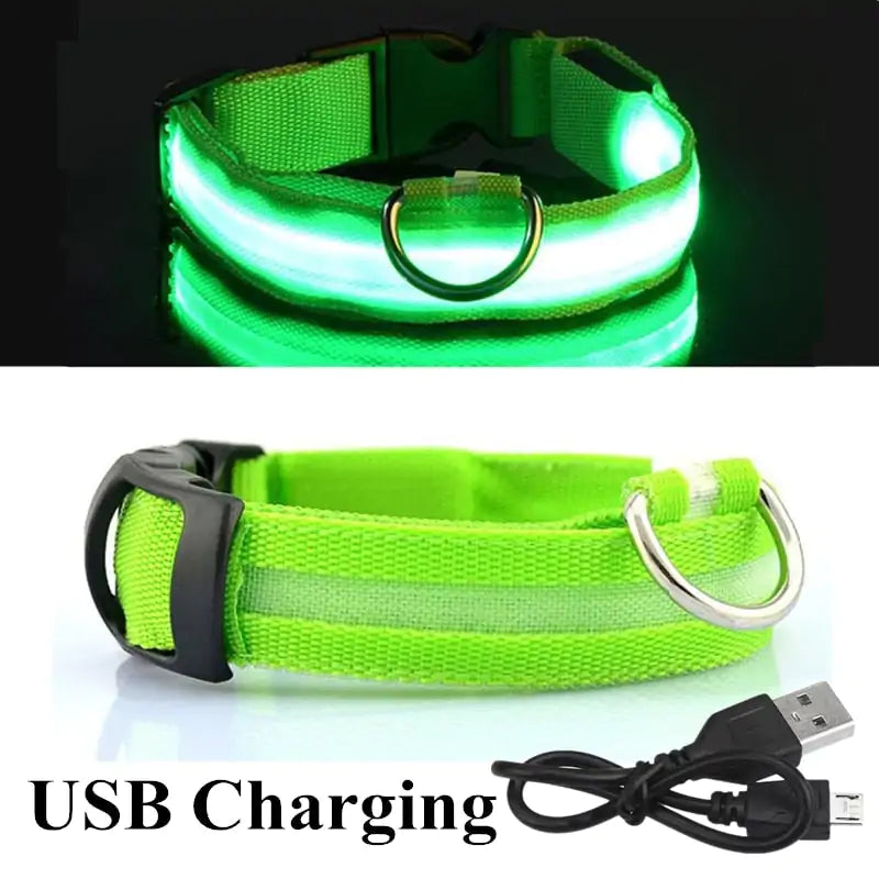 LED Glowing Collar For Pets