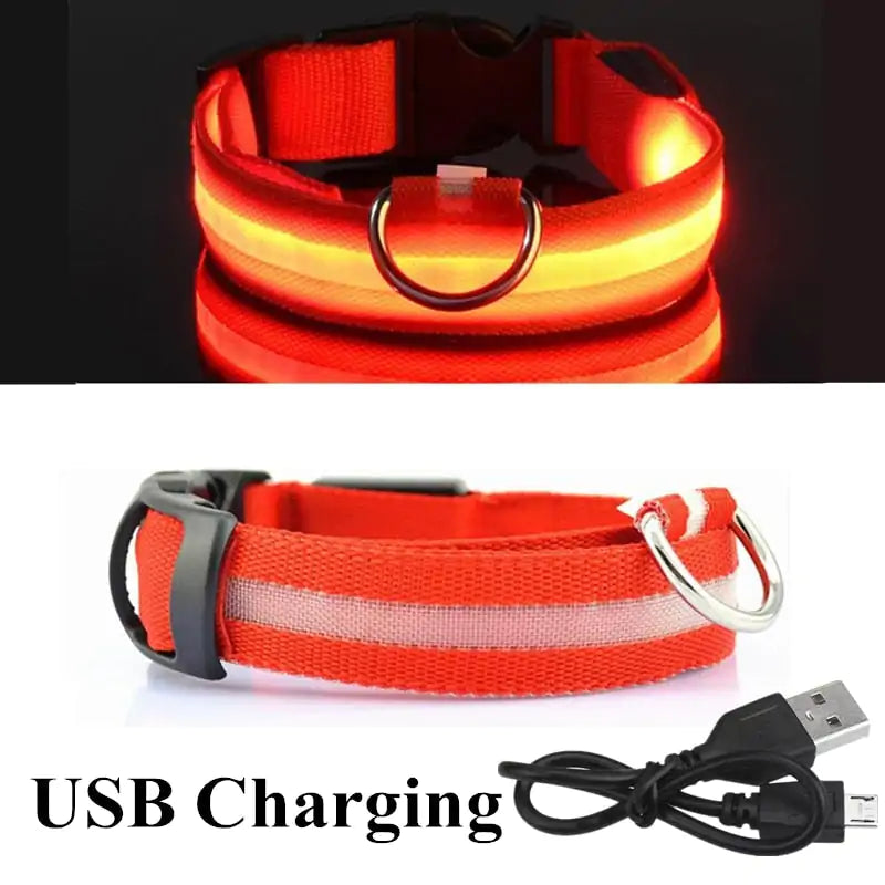 LED Glowing Collar For Pets