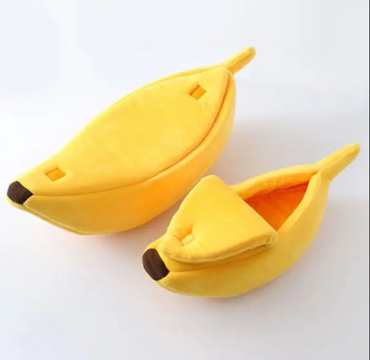 Banana Shape Cat Bed