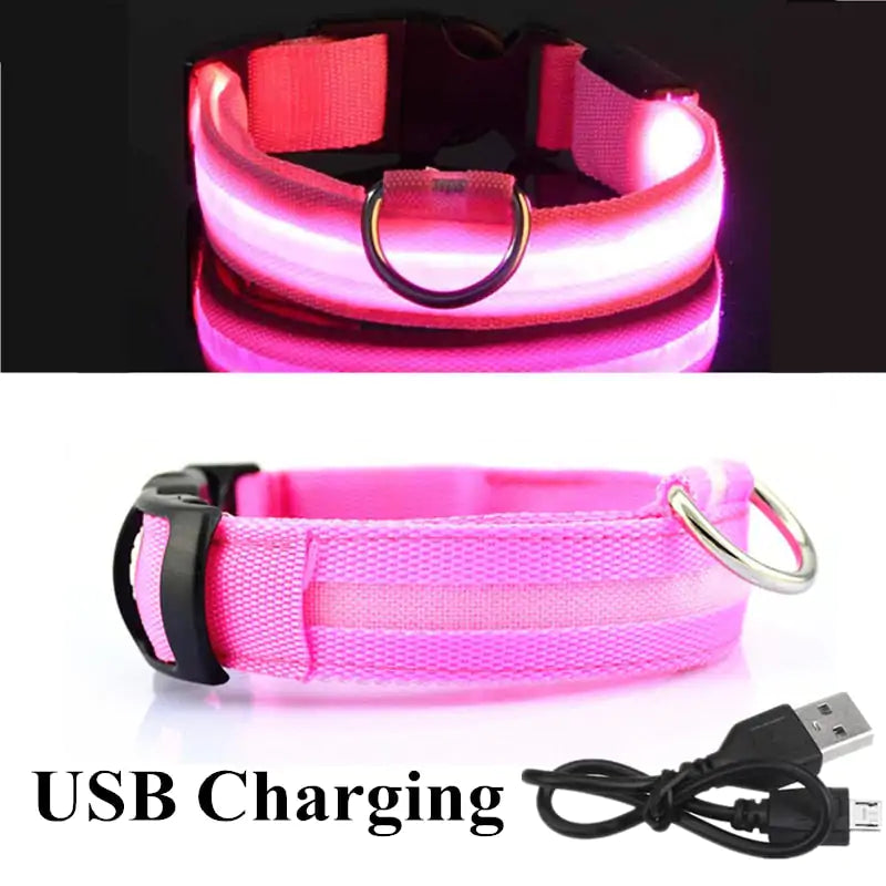 LED Glowing Collar For Pets