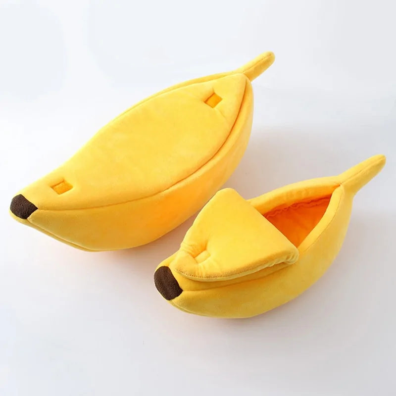 Banana Shape Cat Bed