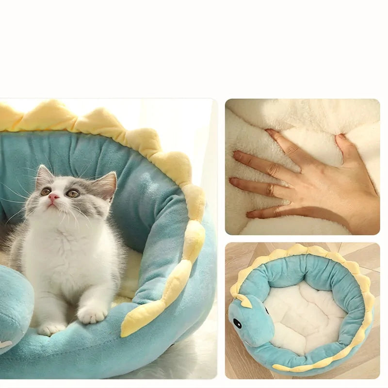 Warm Fabric Pet Bed